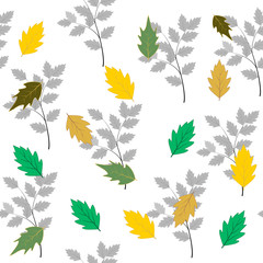 Obraz premium Leaf seamless pattern