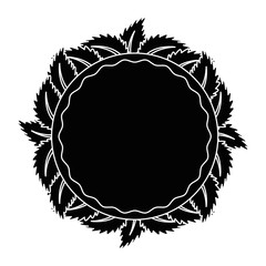 Ecology stamp emblem icon vector illustration graphic design