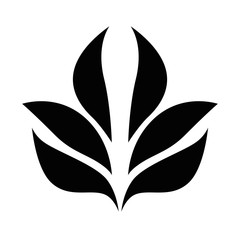 Plant with leaves icon vector illustration graphic design