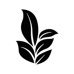 Plant with leaves icon vector illustration graphic design