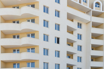 modern apartment house