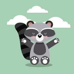 cute animal illustration icon vector design graphic