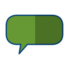 Bubble chat symbol icon vector illustration graphic design