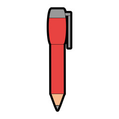Office pen isolated icon vector illustration graphic design