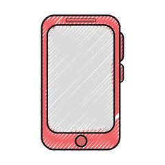 Mobile smartphone technology icon vector illustration graphic design