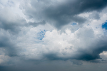 clouds with background,sunlight through very dark clouds background of dark storm clouds,black sky Background of dark clouds before a thunder.