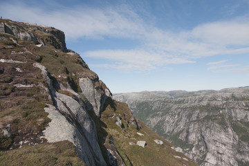 Weg zum Kjerag  Noregen
