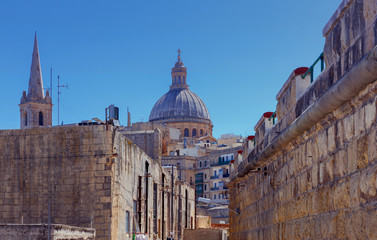 Obraz premium Valletta. St. Paul's Cathedral.