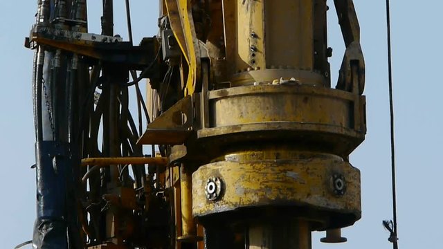 drilling machinery,Construction of city buildings.