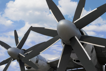 Military bomber plane