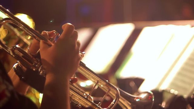 Trumpet music concert band