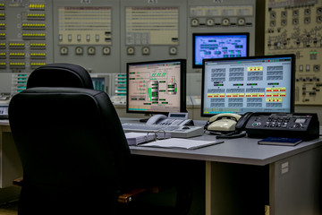 Workplace of the nuclear engineer
