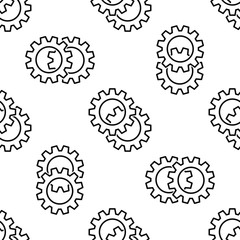 Seamless pattern in vector