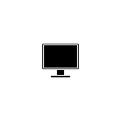 Monitor icon in simple style