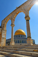 Dome of the Rock at Temple Mount, Jerusalem