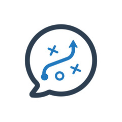Discuss Strategic Planning Icon