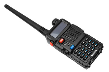 Walkie-talkie isolated on white