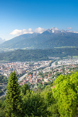 Innsbruck Panorama, Austria