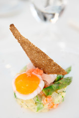 Haute cuisine appetizer