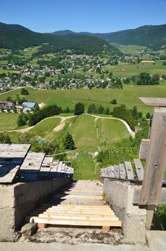 Autrans - Tremplin de saut &agrave; ski