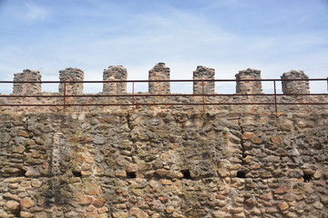 muralla antigua de piedra