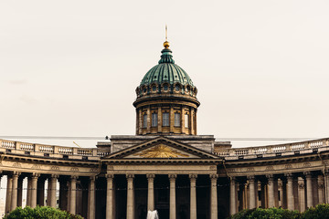 Obraz premium Kazan Cathedral dome, St. Petersburg