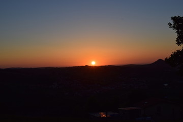 atardecer