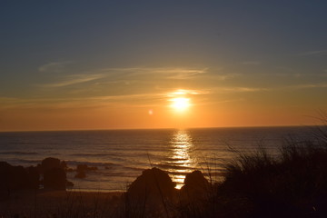 atardecer