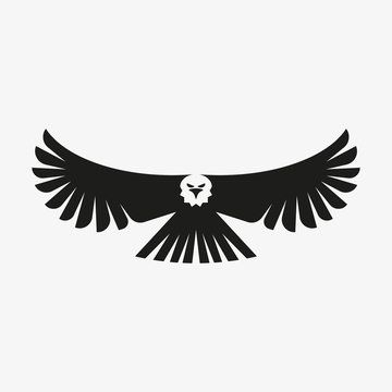 recommend clip art: Eagle logo. Vector.