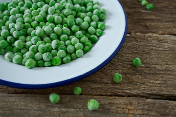 frozen peas