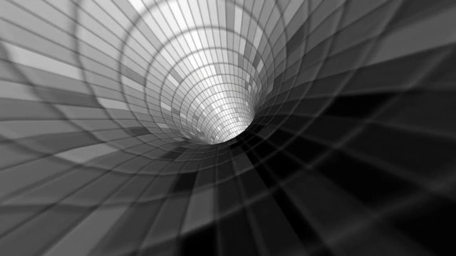Gray squares tunnel