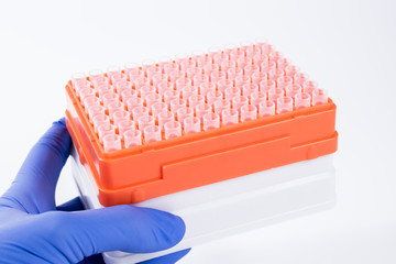 science background pipette tips