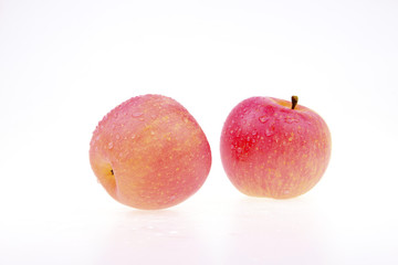 Fresh apple isolated on a white background