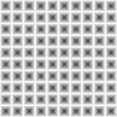 Seamless geometry abstract greyscale square pattern with 3d illusion effect, unusual and interesting texture, handy for further use