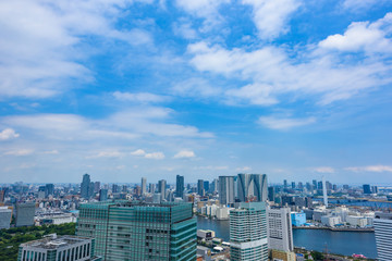 Naklejka premium 東京の都市風景