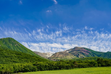 硫黄山　星生山