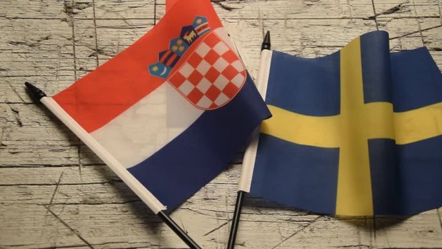 Kroatien Sverige Republika Hrvatska Kraljevina Švedska 