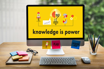 knowledge is power Strategy Plan Teamwork education Training