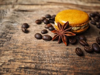 Macaroon coffee