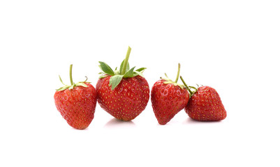 strawberry isolated on white background