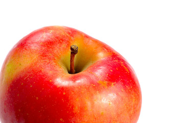 Red apple isolated