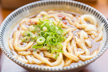 Hot ramen noodles
