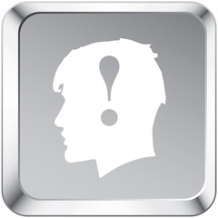 alert head icon