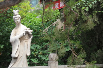 Asian Chinese Tibetan Religious Temples 