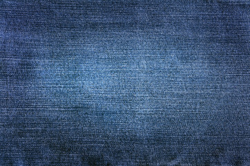 Blue Denim Fabric Abstract