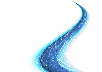 vector background abstract technology communication data Science