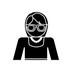 avatar woman icon