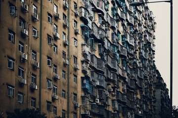 Old apartment block in Macau © joeycheung