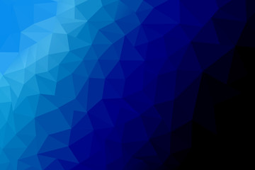 Blue graphics
