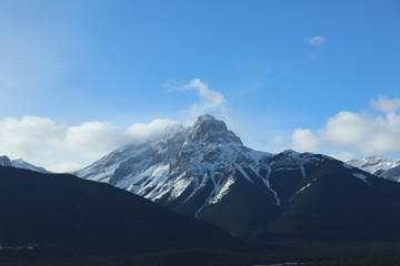 Fototapeta premium Gorgeous view of Rockie Mountains in Canada